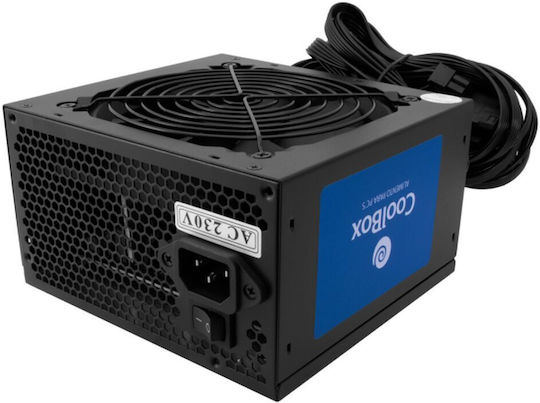 CoolBox PowerLine Black 750W Black Computer Power Supply Full Wired