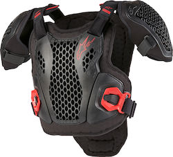 Alpinestars Kids Protective Motocross Chest Protector Black Colour Alpinestars Kids Protective Motocross Chest Protector Black Colour