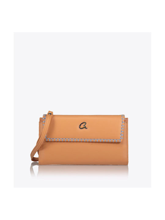 Axel Large Women's Wallet Beige