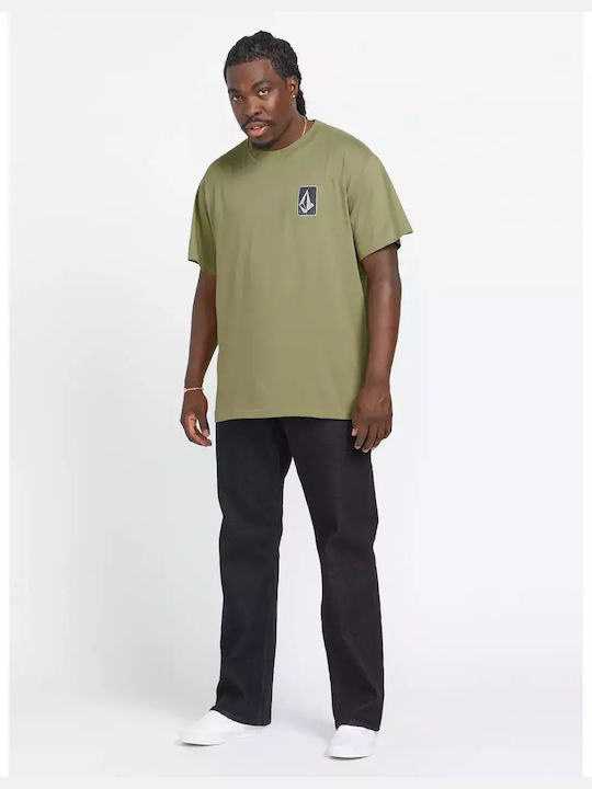 Volcom T-shirt Bărbătesc cu Mânecă Scurtă Green