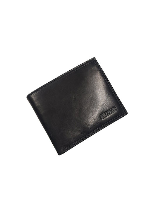 FantazyStores Men's Leather Wallet Black