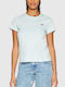 Levi's Women's Athletic T-shirt Pastel Blue