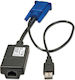 Αντάπτορας Usb Vga Lindy 39634 Μαύρο Μπλε