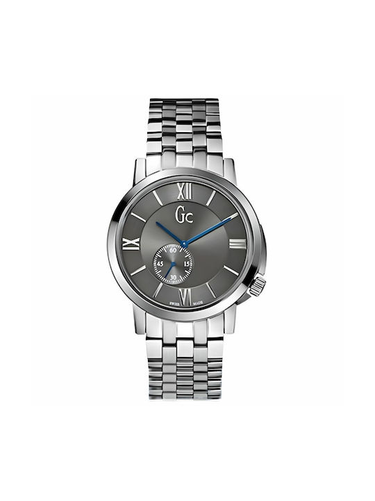 Guess Uhr Batterie mit Gray Metallarmband