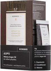Korres Argan Oil Advanced Colorant 5.7 Шоколадов Korres Argan Oil Advanced Colorant 5.7 Шоколадов