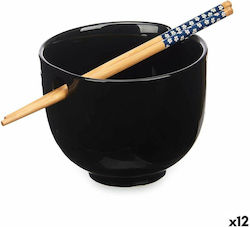 Kinvara Sushi Set Bamboo Black 12pcs