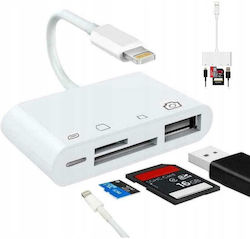 Lightning Micro Sd Usb Sd Iphone Card Reader Adapter