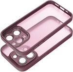 Variete Umschlag Rückseite Gehärtetes Glas / Silikon / Kunststoff Lila (Redmi Note 13 Pro 4G / Poco M6 Pro 4G)