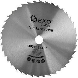 Geko G00061 Cutting Disc Wood Hole Diameter 300mm 1pcs