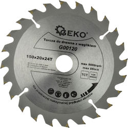 Geko Disc de tăiere Lemn 150mm G00120