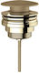 Eurorama Pop Up Brass Valve Sink Bronze