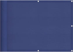 vidaXL Schattentrennwand Blau Mit Hoop & mit PU...