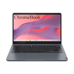 Lenovo IP Slim 3 Chrome 14IAN8 14" IPS FHD (i3-N305/8GB/128GB Flash Storage/Chrome OS) Storm Grey (UK Keyboard)