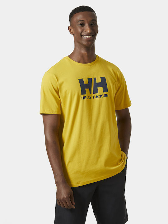 Helly Hansen Ανδρικό T-shirt Κοντομάνικο Gold