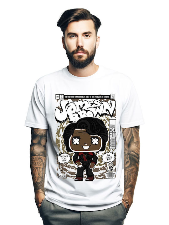 James Brown T-shirt White