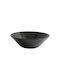 Soler Hispania Bol de Servire Rotund Ceramică Negru cu Diametru 24buc 6buc