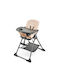 Kinderkraft Foldee Klappbarer Baby Hochstuhl Rosa
