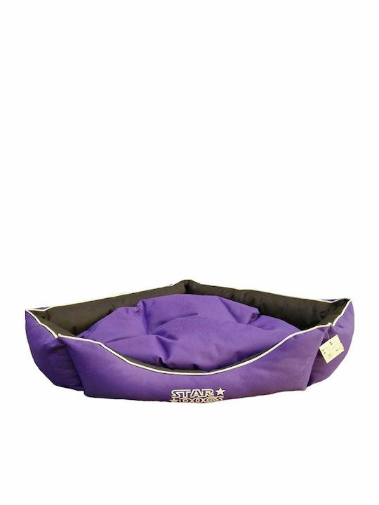 Woofmoda Sofa Hundebett Lila 75x60cm.