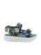 Primigi Kids' Sandals with Velcro & Lights Blue