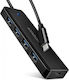 Axagon Ηuε-c1c Hub 5 Θυρών USB 3.2 με σύνδεση USB-C