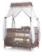 Chipolino Palace Luxury Playpen 2 Levels with Changing Table & Mattress Beige