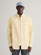 Long-sleeved Cotton Shirt Yellow