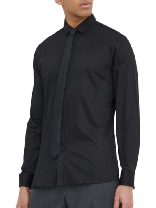 Hugo Boss Men's Shirt Black