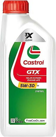 Castrol GTX Synthetic Car Oil 5W-30 1lt