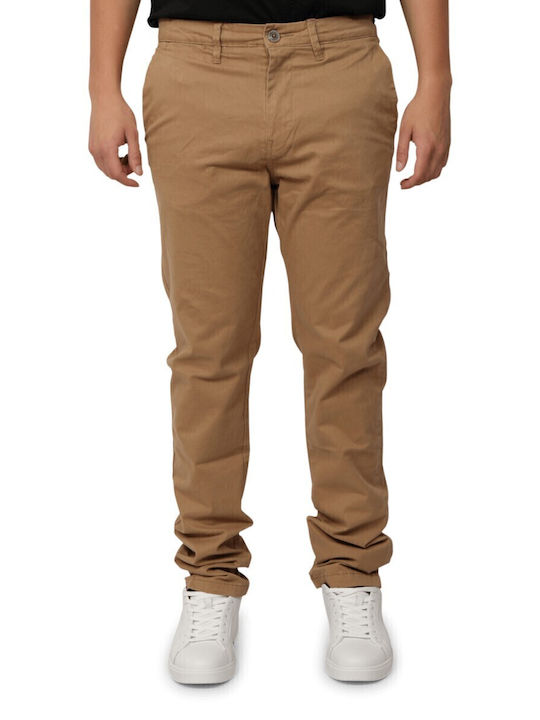Funky Buddha Παντελόνι Chino Ελαστικό σε Κανονι...