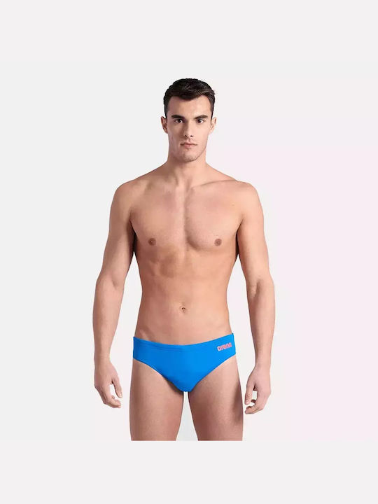 Arena Team Herren Badebekleidung Slip Blau