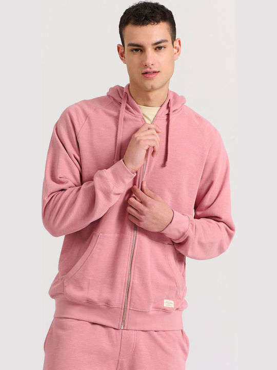 Funky Buddha Funky Buddha Ζακέτα Mit Kapuze Rosa