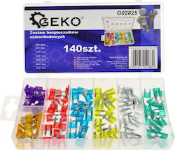 Geko Set Auto-Sicherungen 140Stück
