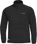 Schwarzer Kedros Fleece Pullover