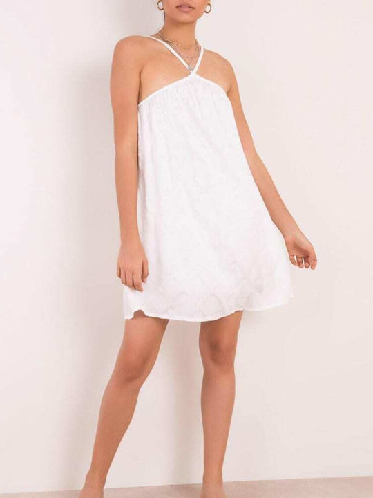 Sou Mini Φόρεμα Λευκό