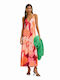 Desigual Dress Coral