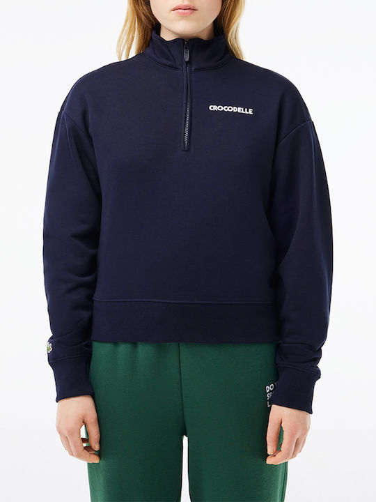 Lacoste Women's Sweatshirt Darkblue