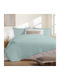Nef-Nef Homeware Colorfull Κουβερλί Ημίδιπλο Microfiber Aqua 180x240cm