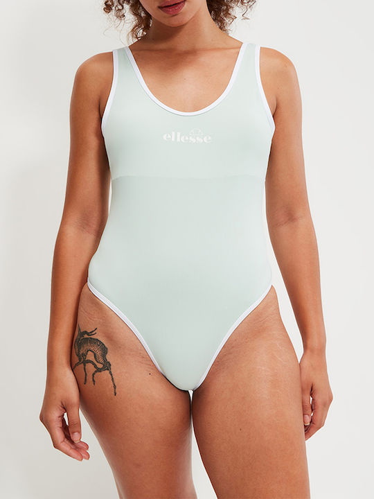 Ellesse Diante Costum de baie întreg cu spate deschis Light Green