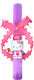 Πασχαλινή Λαμπάδα Hello Kitty Στρογγυλή με Κουτί Στοιχείο