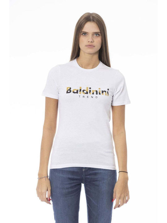 Baldinini Damen T-shirt Weiß