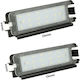Bosse Φώτα Πινακίδας Led 12V για Dacia Sandero / Logan 2τμχ