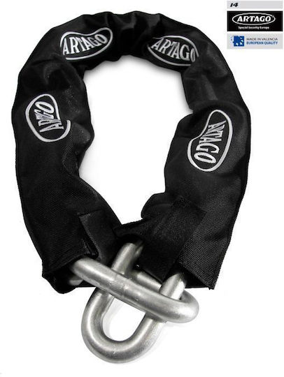 Artago Anti-Diebstahl-Kette Motorrad Schwarz Farbe