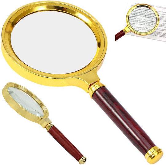 Lupa de aur Classic Handler 60 Mm Golden Magnifier Glass