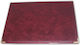 Vivian Plast Desk Pad Burgundy 46x34cm