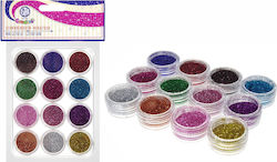 Astra Glitter Πολύχρωμο 12τμχ