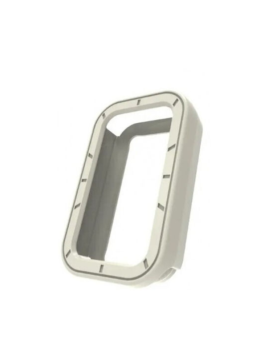 Electroplated Силиконов Калъф в Бежов цвят за Amazfit Band 7