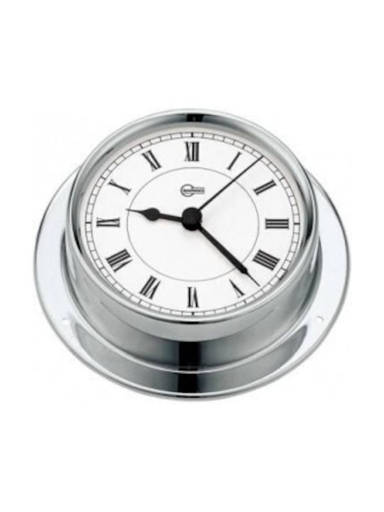 Barigo Wall Clock Silver Ø11cm