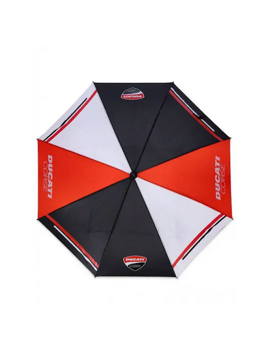 Ducati Ομπρέλα Βροχής Σπαστή Πολύχρωμη