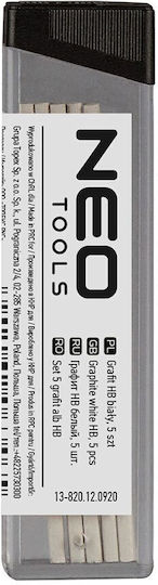 Neo Tools Flat Lead Nib Pliers Set 5pcs Hb White 13-820