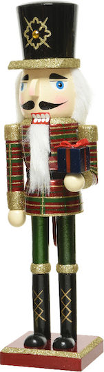 Kaemingk Wooden Christmas Nutcracker 76cm